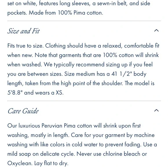 Lake Pima Robe - Picture 5 of 5